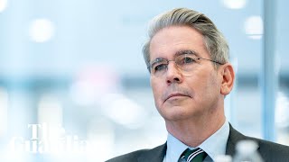 Scott Bessent attends a panel discussion at WEF in Davos – watch live