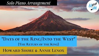 &quot;Days of the Ring/Into the West&quot; Solo Piano Arrangement + SHEET MUSIC LINK