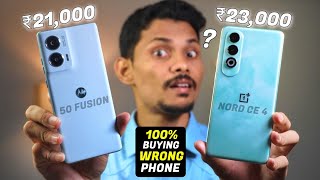 Moto Edge 50 Fusion vs OnePlus Nord CE 4 - You Are 100% Buying the WRONG PHONE !