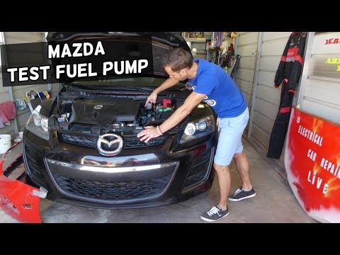 HOW TO TEST FUEL PUMP ON MAZDA 2 3 5 6 CX-3 CX-5 CX-7 CX-9. GOOD OR BAD FUEL PUMP