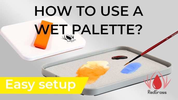 DIY Wet Palette: Keep Acrylics From Drying Out for Hours! — Steemit