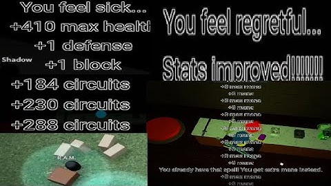 Another insane crown challenge run (Randomly Generated Droids)