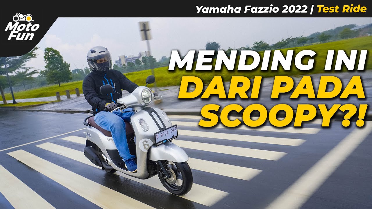 Plus-Minus Yamaha Fazzio 2022 Buat Harian, Layak Dibeli? | MotoFun Indonesia