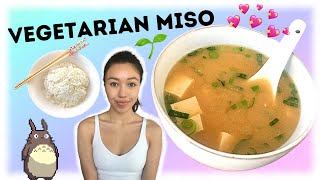the SECRET to AUTHENTIC MISO soup!! 🌱 vegetarian/vegan