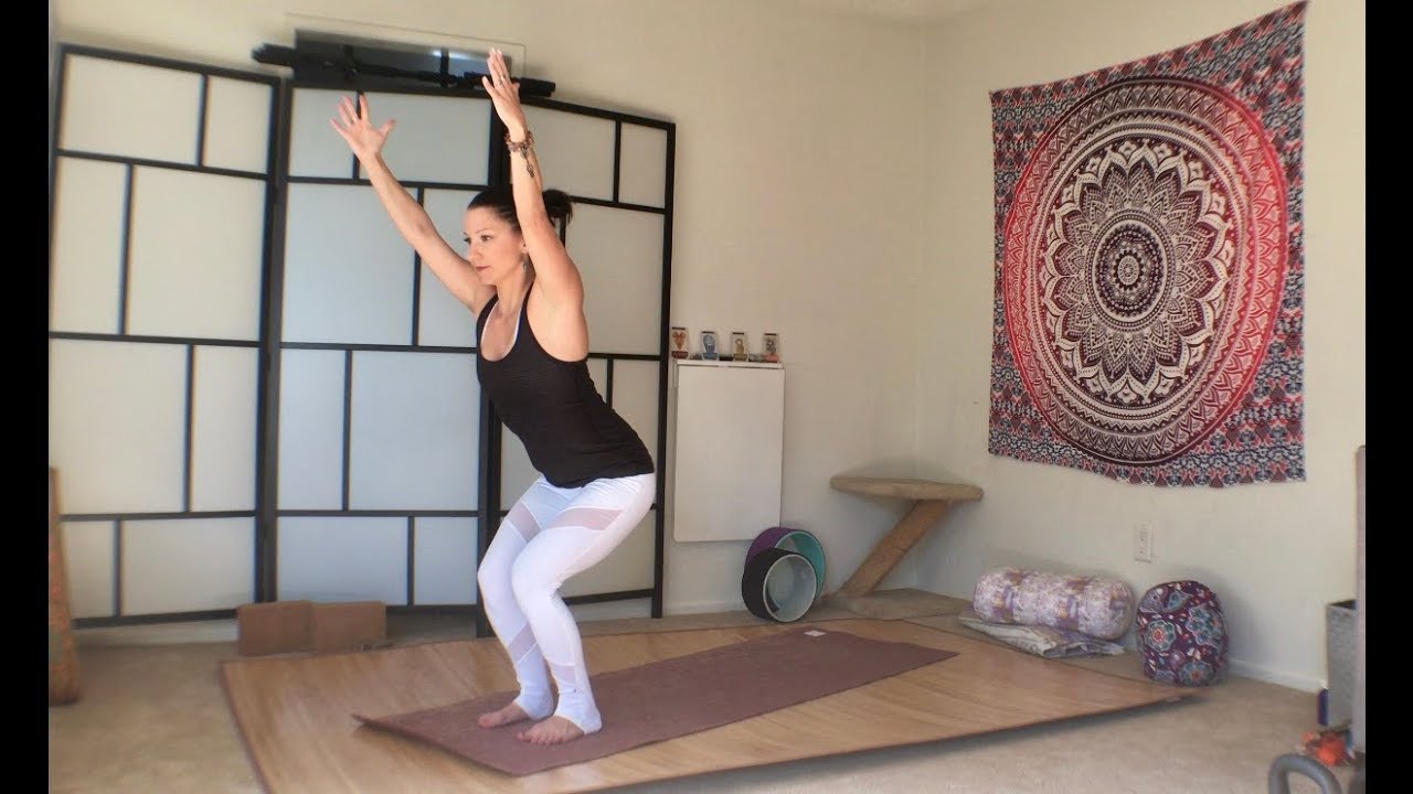 Stand Tall and Fierce in Utkatasana Vinyasa Flow | Yoga Infusion
