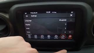 How to Make Phone Calls via Bluetooth in Jeep Wrangler IV ( 2018 – now ) | Dial a Number screenshot 5
