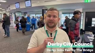 Derby City Council at Derby Jobs Fair by The Bridge on Friday 10th October 2025