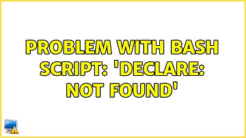 Ubuntu: Problem with Bash script: 