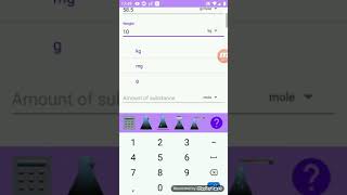 How to use the chemical calculator screenshot 2