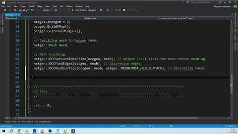 Demo: Netgen with Open CASCADE Technology