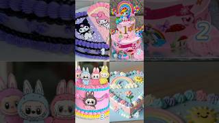 Kue Ulang Tahun, Kuromi, Labu U, Kuda Poni Pelangi