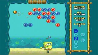 spongebob's bubble pop (2003) game no commentary (levels 1-8) screenshot 4
