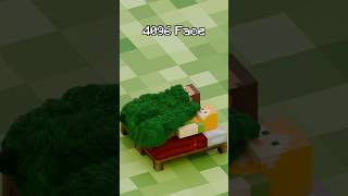 I Tested Cloth Drop with Grass on Minecraft Steve and Alex | Blender Simulation #asmr #shorts