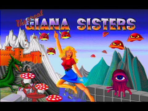 Amiga 500 Longplay [290] The Great Giana Sisters