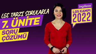 LGS 2022 Kampı: 8. Sınıf İngilizce 7. Ünite Soru Çözümü (Yeni Nesil Sorular ile Tourism Testi)