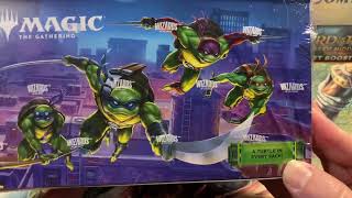 TMNT Play Booster Box Opening Magic The Gathering Teenage Mutant Ninja Turtles MTG TMT Unboxing screenshot 3