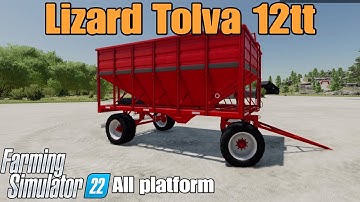 Lizard Tolva 12tt   / FS22 mod for all platforms