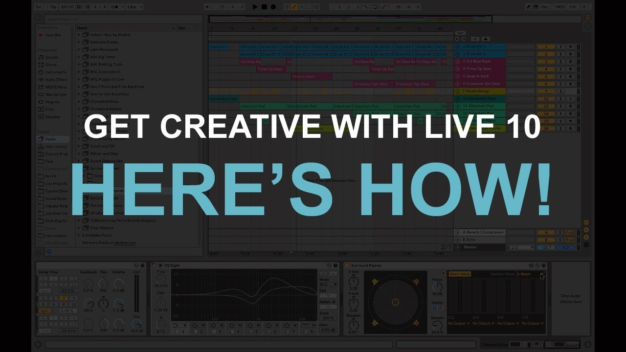 Producer Tips: What's new? Getting Creative with Ableton Live 10 - YouTube