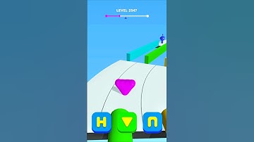 Blob Shifter 3D Level 2547 | Cubic Gaming #shorts #youtubeshorts #gaming