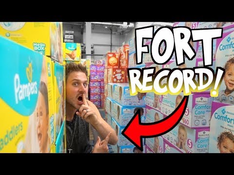 DIAPER DUNGEON FORT!