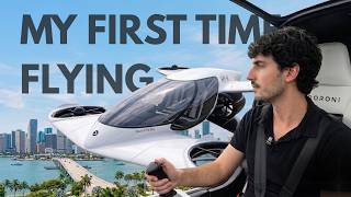I got to fly a flying car! Touring Doroni &amp; inside the H1-X