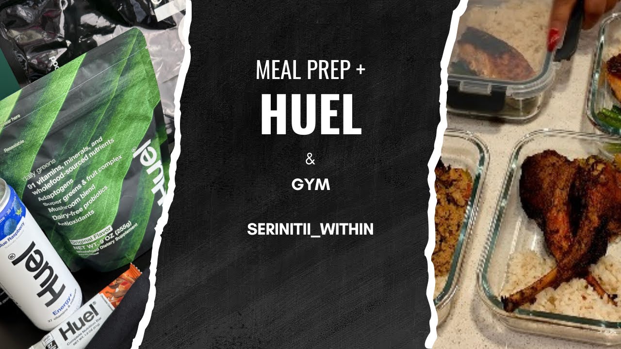 🥗 HUEL Meal Prep Hacks | How I Save Time, Money & Stay Healthy All Week!