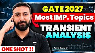 GATE 2027 Transient Analysis One Shot  | Most Important Topics by Aditya Kanwal Sir News