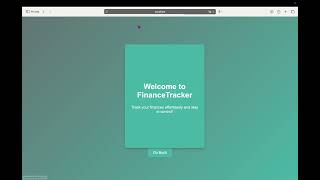 FinanceTracker - Capstone - CS50’s Web Programming with Python and JavaScript