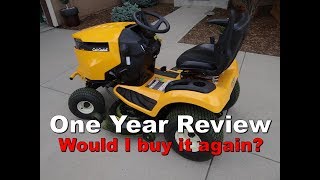 Cub Cadet XT2 -- One Year Review