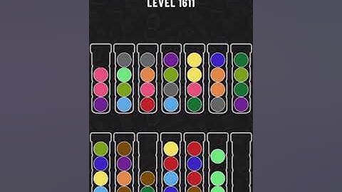 【Ball Sort Puzzle】Level.1611