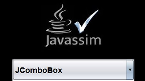 JComboBox - Javassim