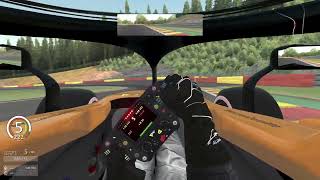 141.77 Spa Mclaren Mcl33 No Assists On New Wheel
