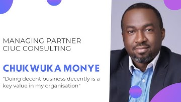 Under 40 CEOs - Chukwuka Monye (Part 1)