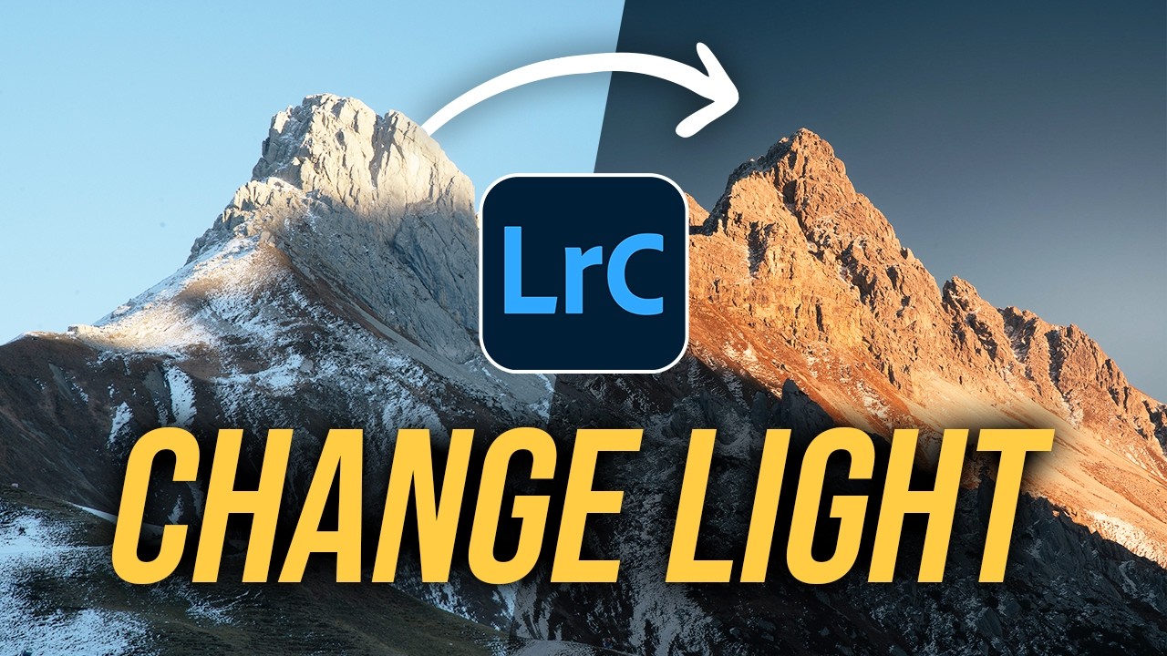 Do THIS to Create DRAMATIC LIGHT with Lightroom!