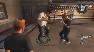 Bully SE: Jimmy (NPC/Player Style v0.5/1.5/2.0) vs. Russell (Semi-Boss Style)
