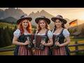 Peaceful German Volksmusik Instrumental | Gentle Alpine Tunes