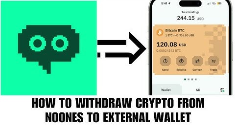 How to withdraw crypto from Noones to external wallet