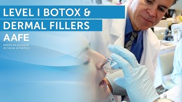 AAFE Level I Botulinum Toxin & Dermal Fillers Course Objectives