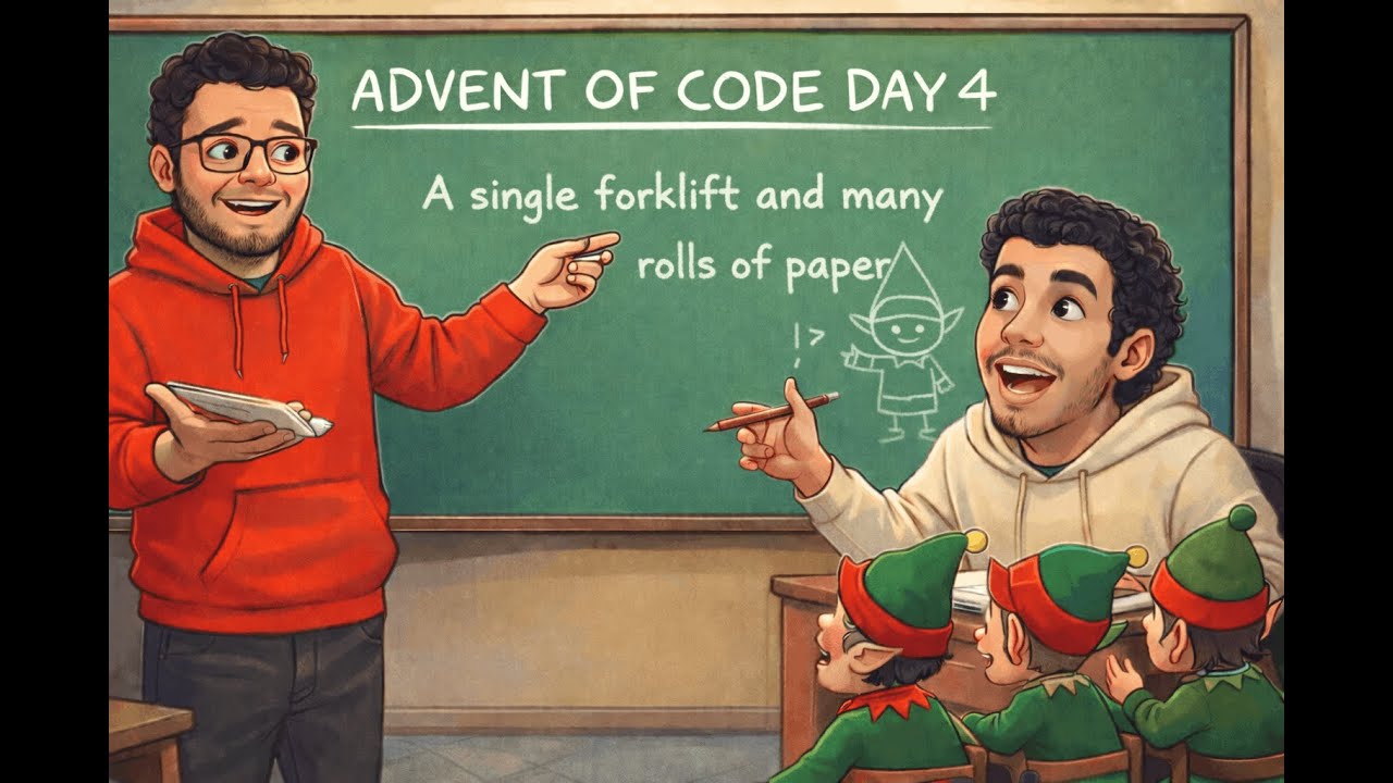 Advent of Code – Day 4 Walkthrough with HALZOOM - YouTube