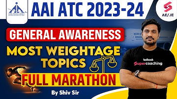 AAI ATC Previous Year Question Paper GK | AAI ATC General Awareness 2023 | By Shiv Sir