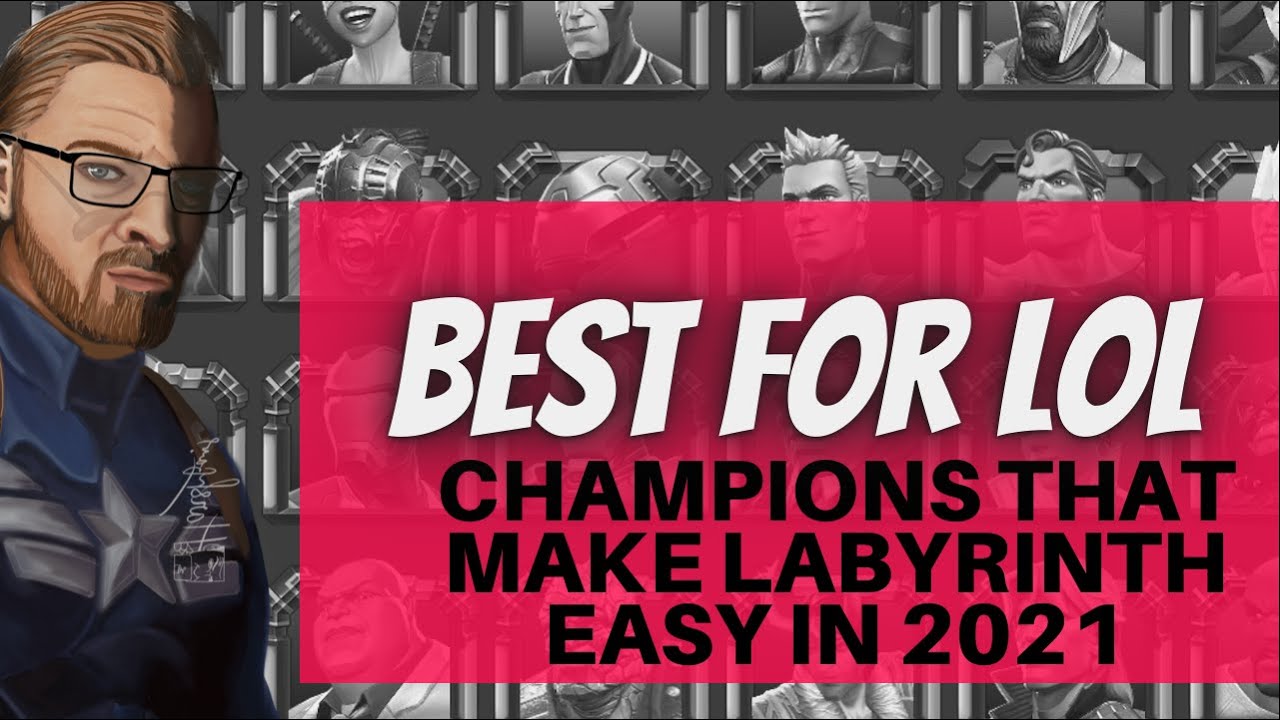 Best Champions For Labyrinth Of Legends In 2021! Marvel Contest Of Champions!