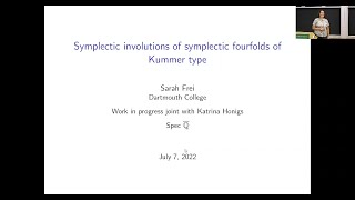 Symplectic Involutions of Hyperkahler Fourfolds of Kummer Type