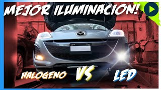 ¿CÓMO MEJORAR LA ILUMINACIÓN EN NEBLINEROS? / CAMBIO DE FOCOS HALOGENO A LED!