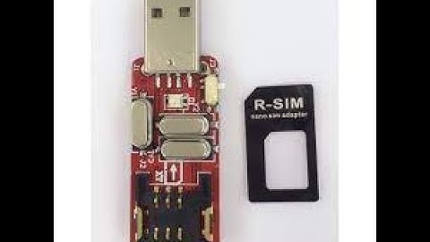 R-SIM Dongle USB COM Driver ( Windows 10/ 11)