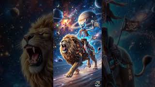 🚀 Space Rider: The Skeleton King Rides Through the Galaxy! #automobile #aivideo