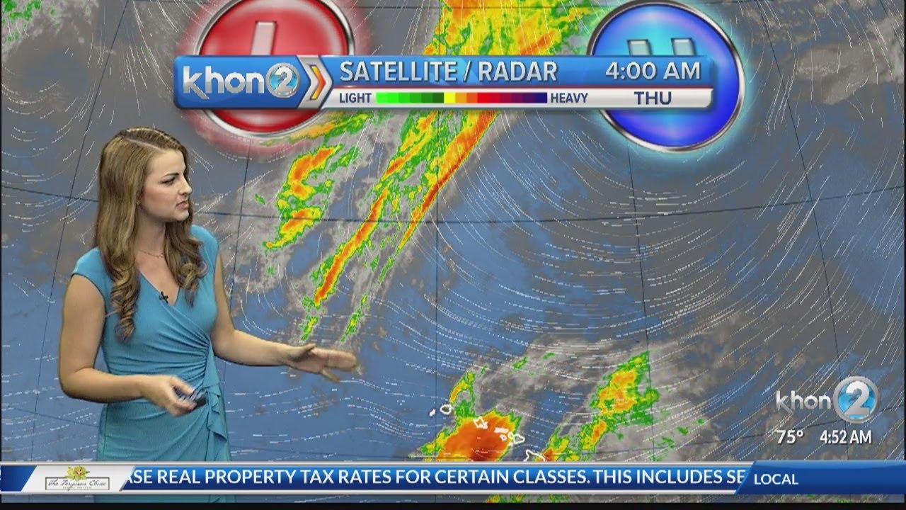 Wet conditions continue, with heavy showers and a slight chance of ...