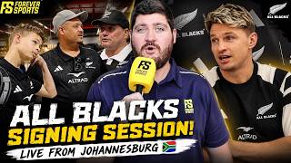 Inside The All Blacks Signing Session In Johannesburg