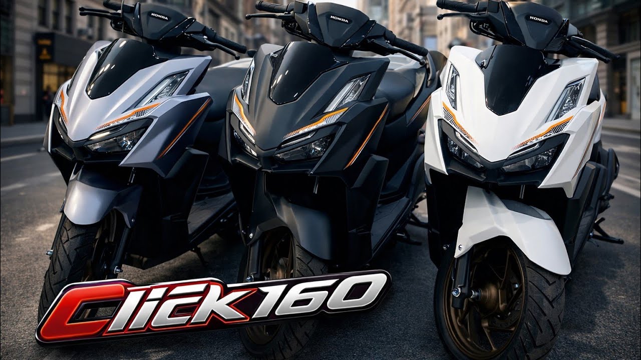 All 3 Colors Latest Honda Click160i #click160 #click160i #click # ...