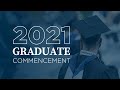 2021 USU Huntsman School Graduate Commencement