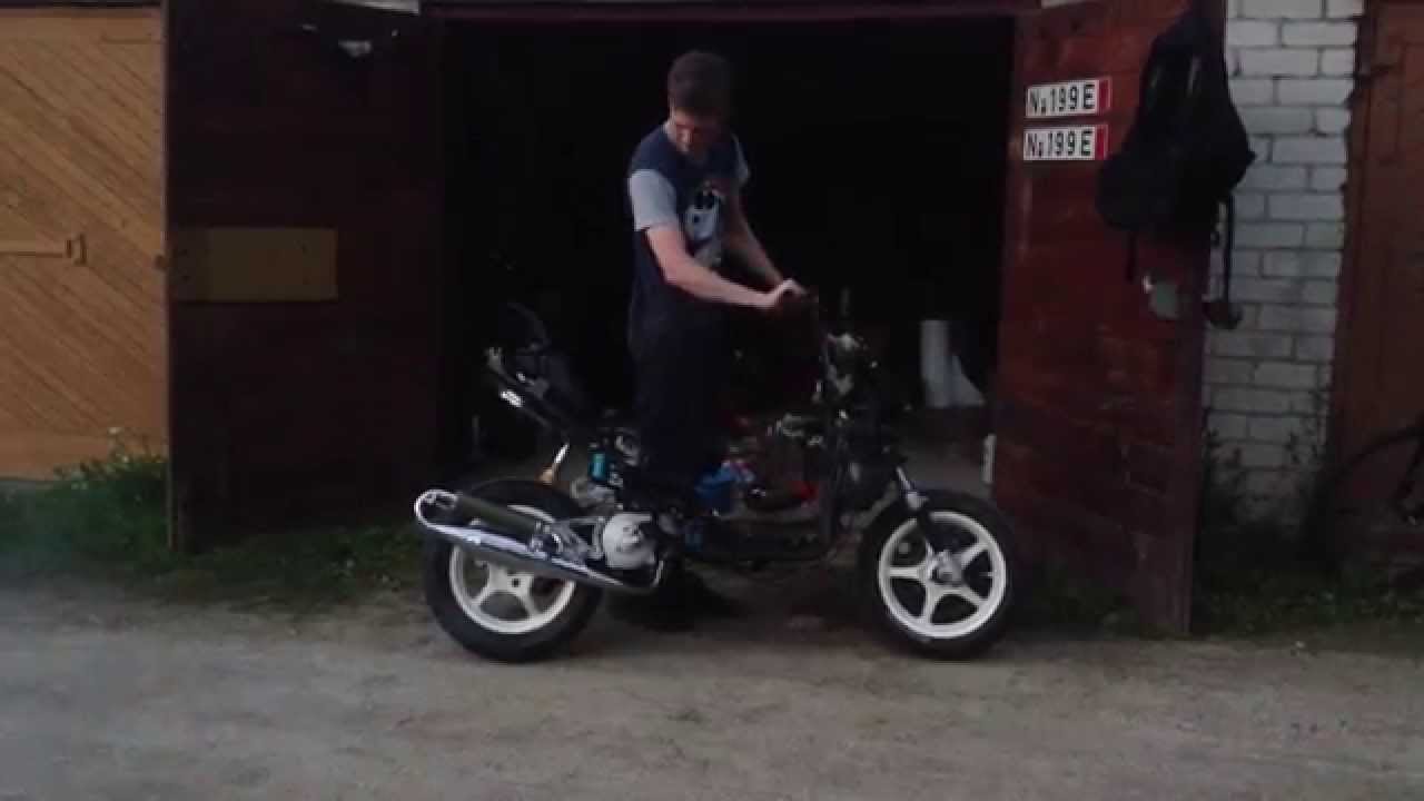 First ride on Yamaha Aerox